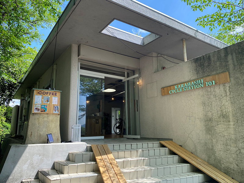 唐橋サイクルステーション 外観